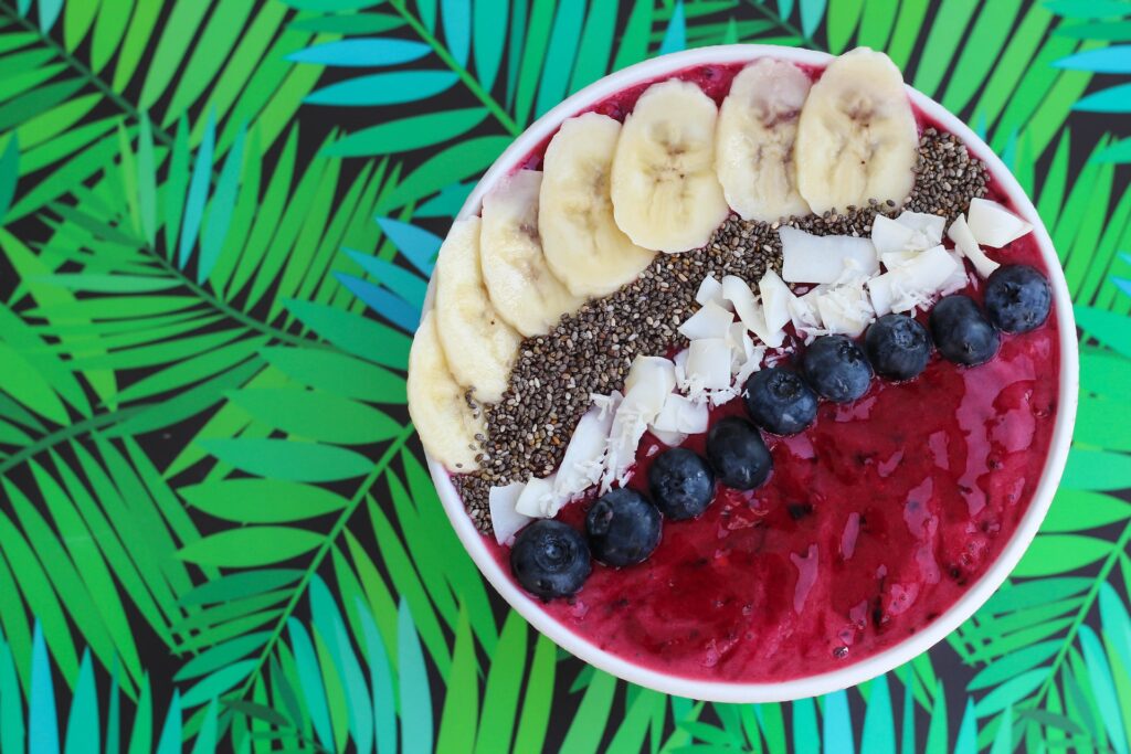 Smoothie de arándanos